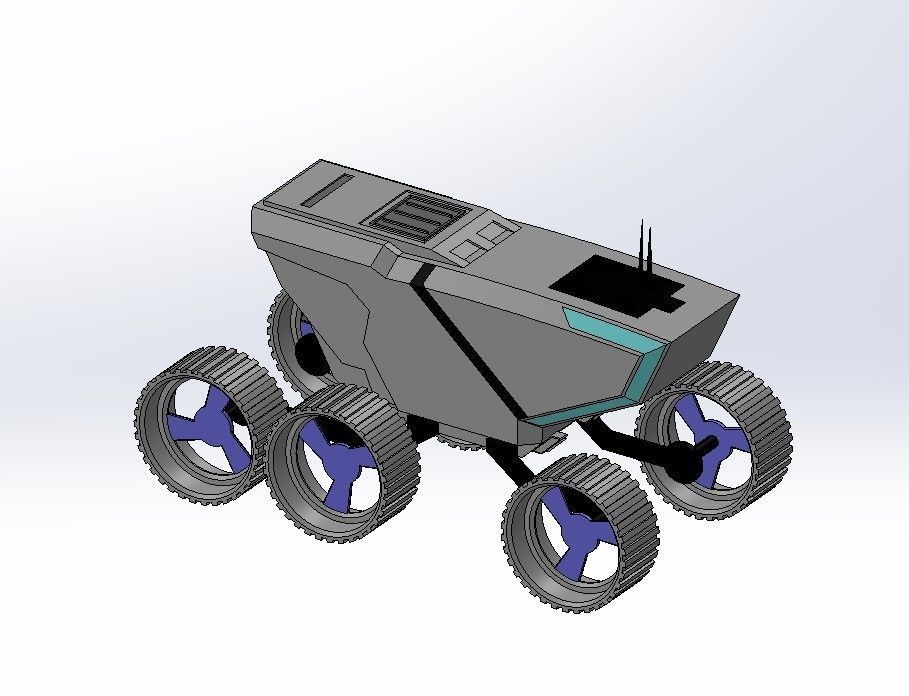 Modern Buggy 3D model_3