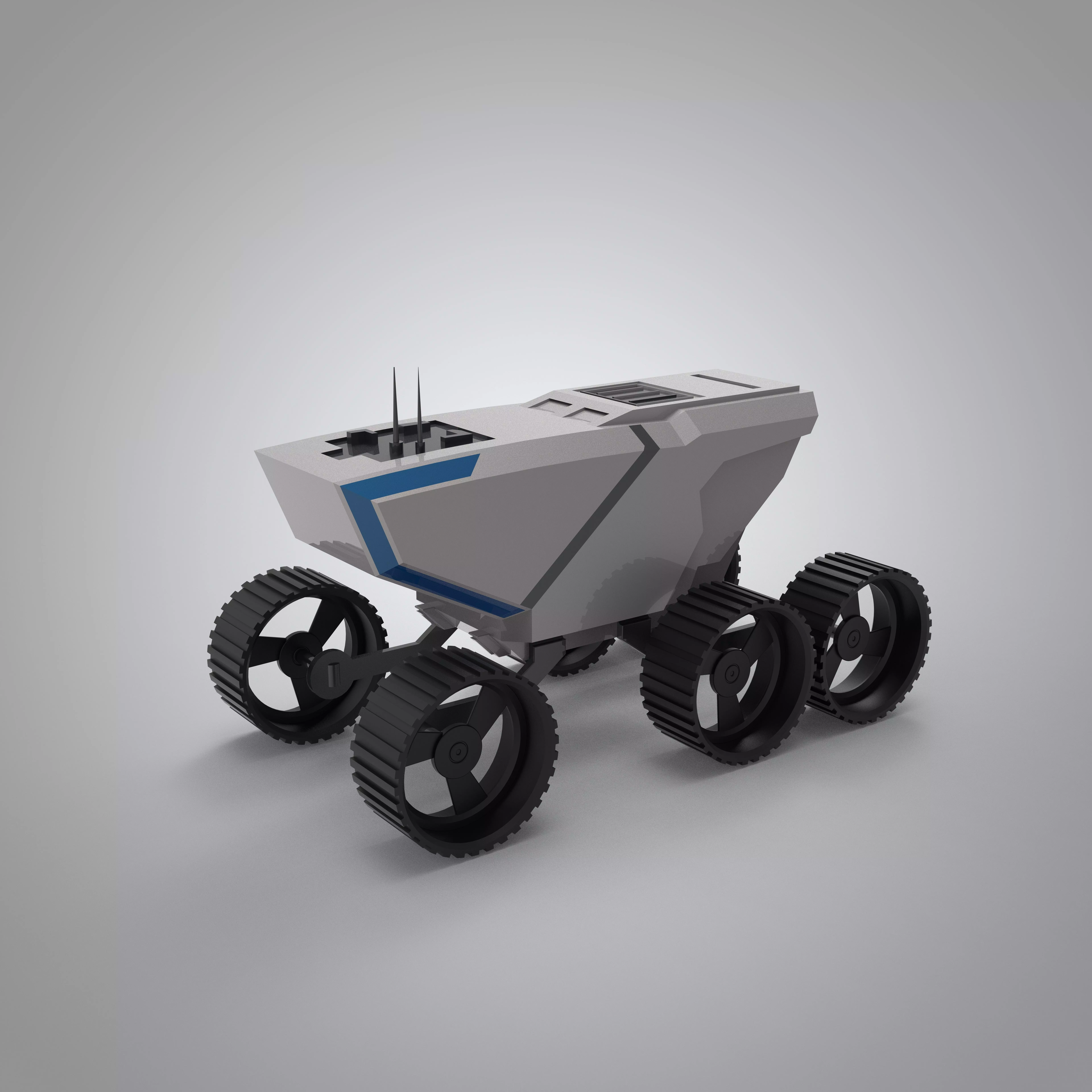 Modern Buggy 3D model_0