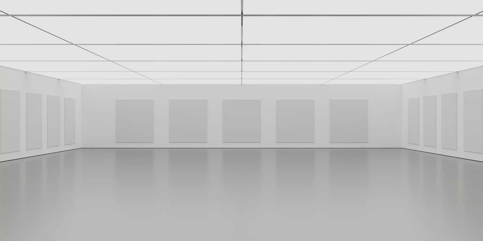 Contemporary showcase venue 3D model 3D model_0