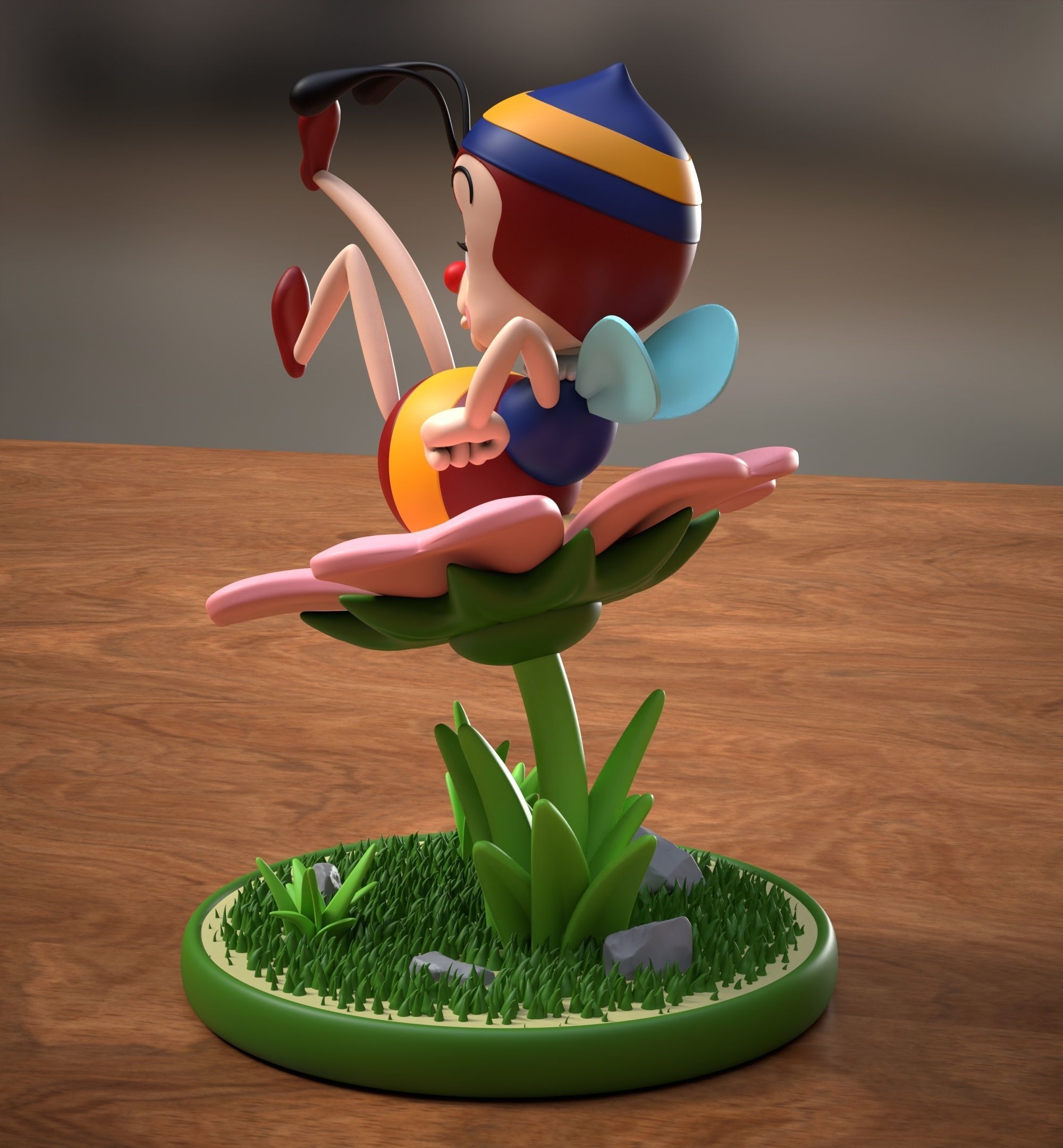 hutch the honeybee 3D model 3D printable | CGTrader