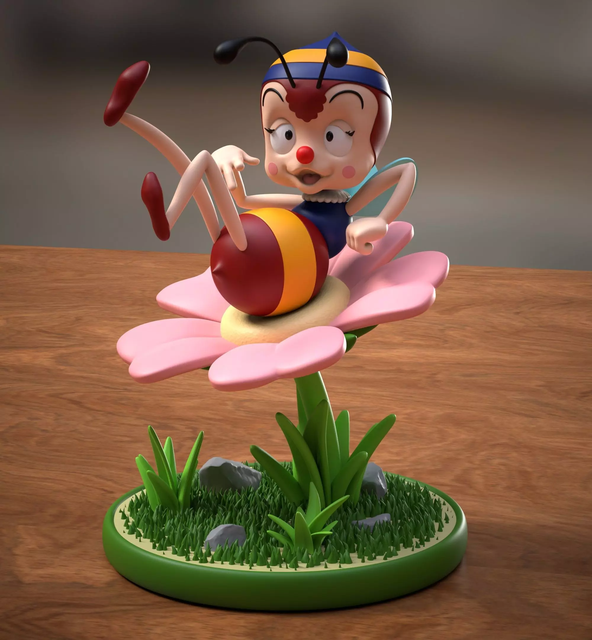 hutch the honeybee 3D print model