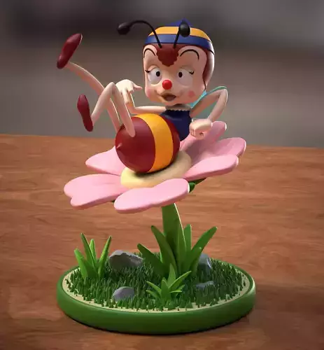 hutch the honeybee  3D print model