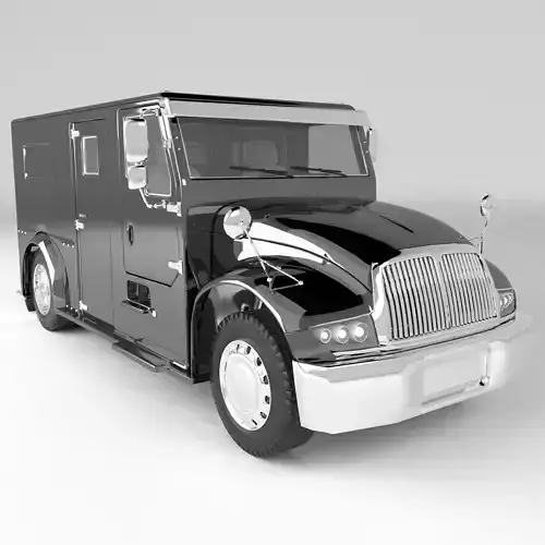 Armored Truck 4K