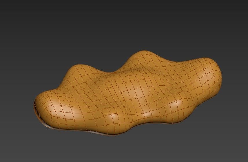 Modern sofa design 3D model_6