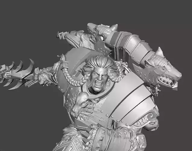 VIKING SON MINIATURE MODEL FIGURE FOR SCIFI GAMES RPG WARGAMES