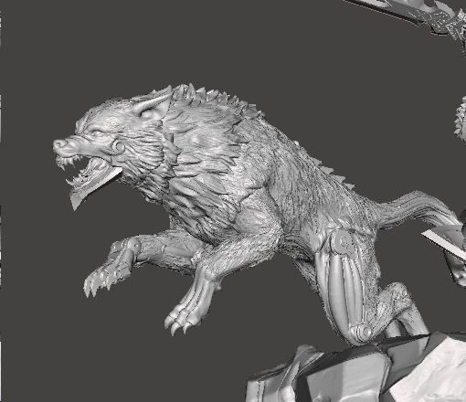 VIKING SON MINIATURE MODEL FIGURE FOR SCIFI GAMES RPG WARGAMES 3D print model_8