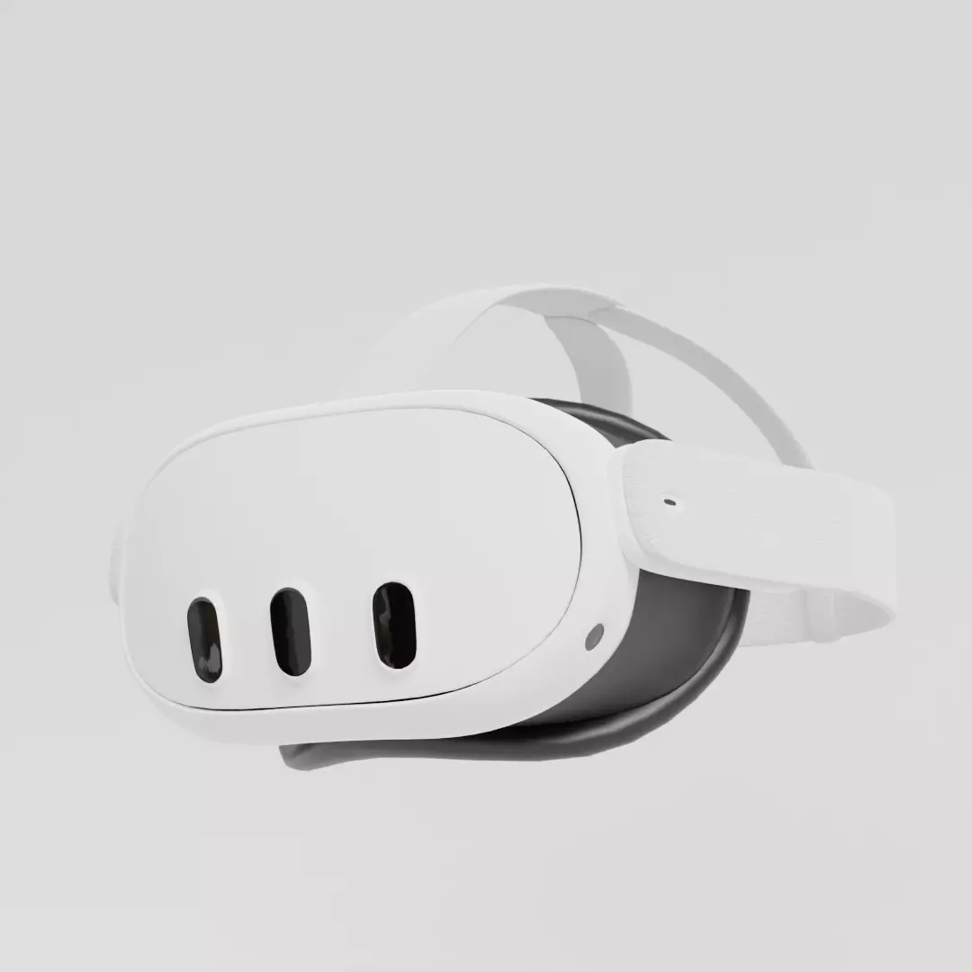Oculus Meta Ques 3 3D model_0