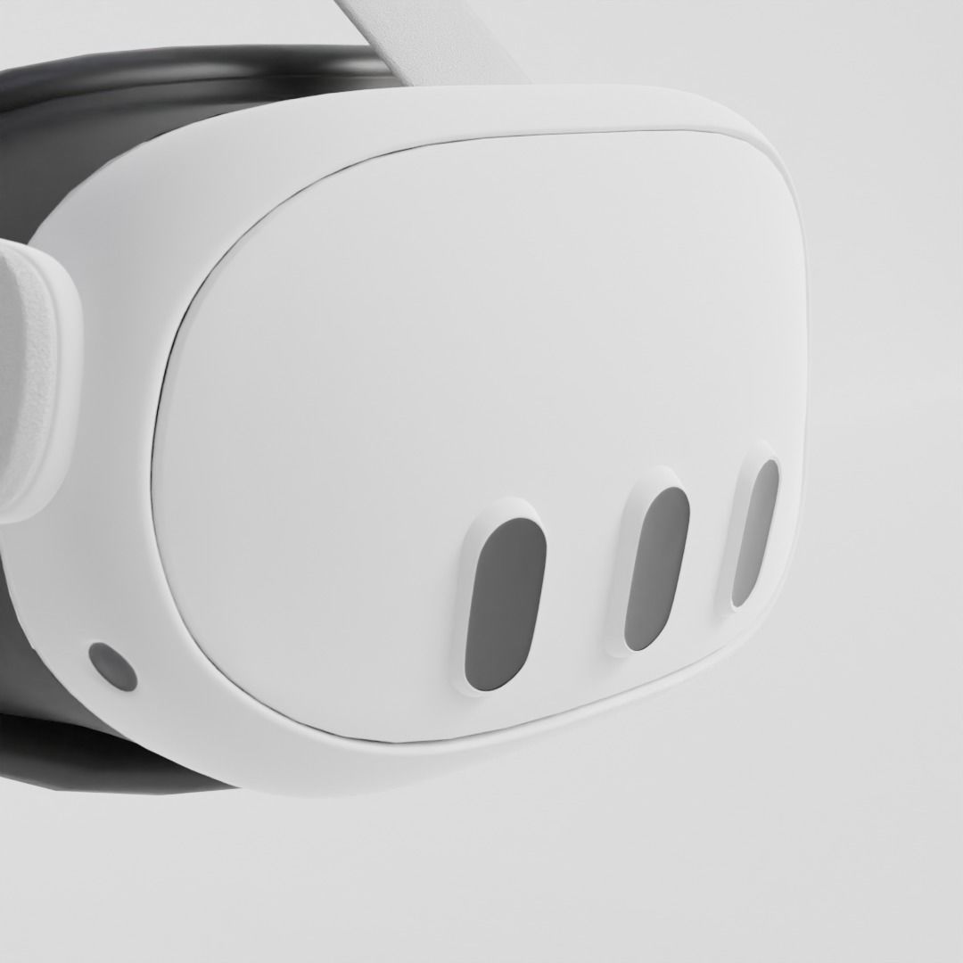 Oculus Meta Ques 3 3D model_3