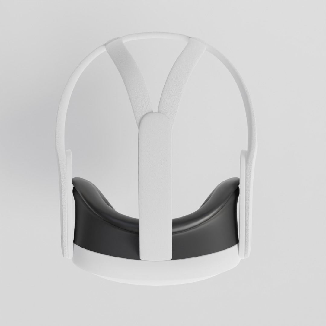 Oculus Meta Ques 3 3D model_2