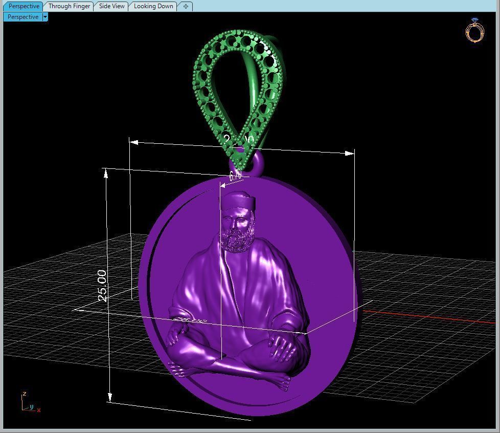 Old man or Sahi baba 3D print model_27