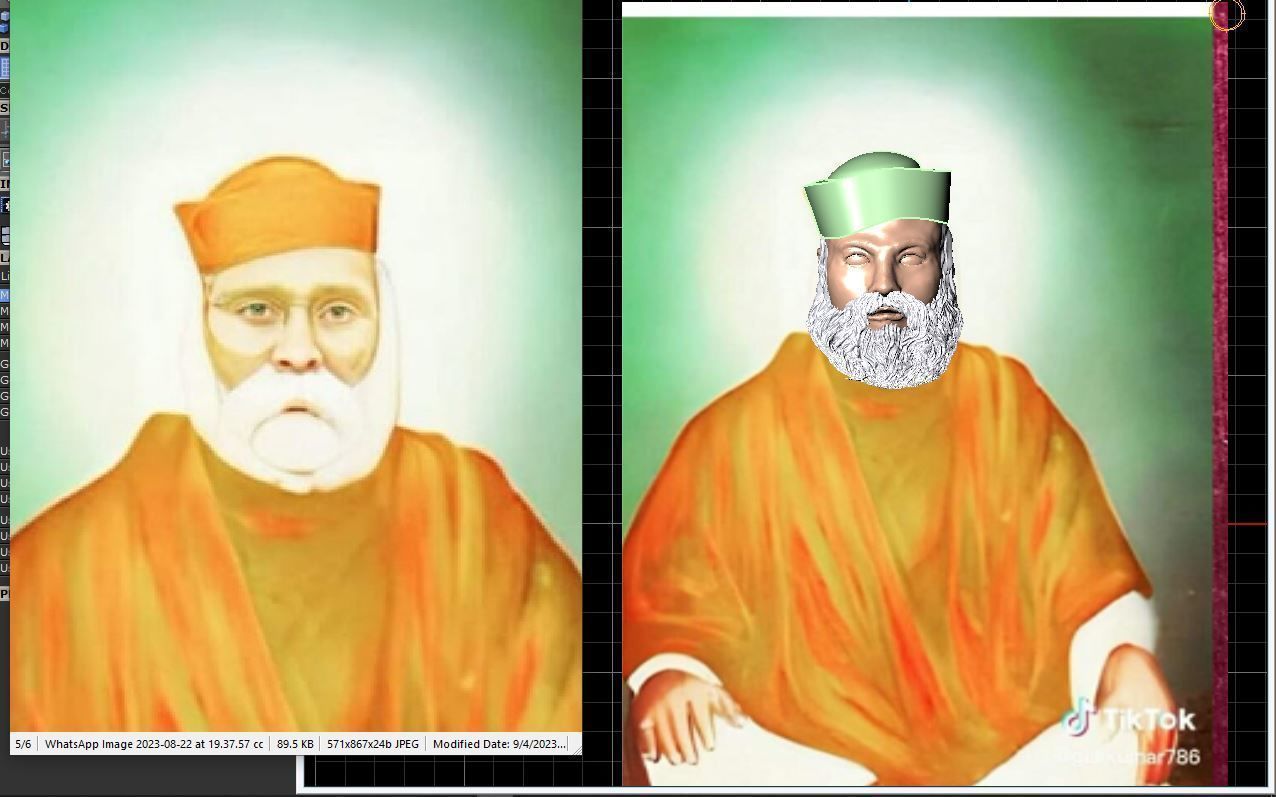 Old man or Sahi baba 3D print model_1