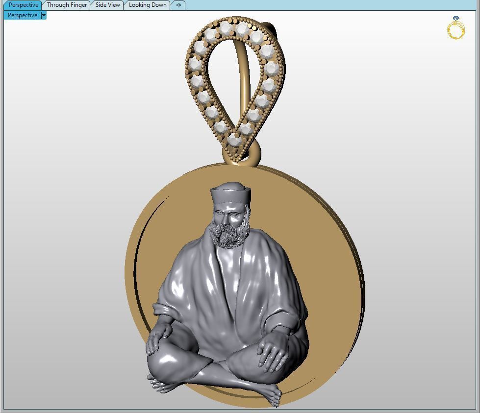 Old man or Sahi baba 3D print model_22