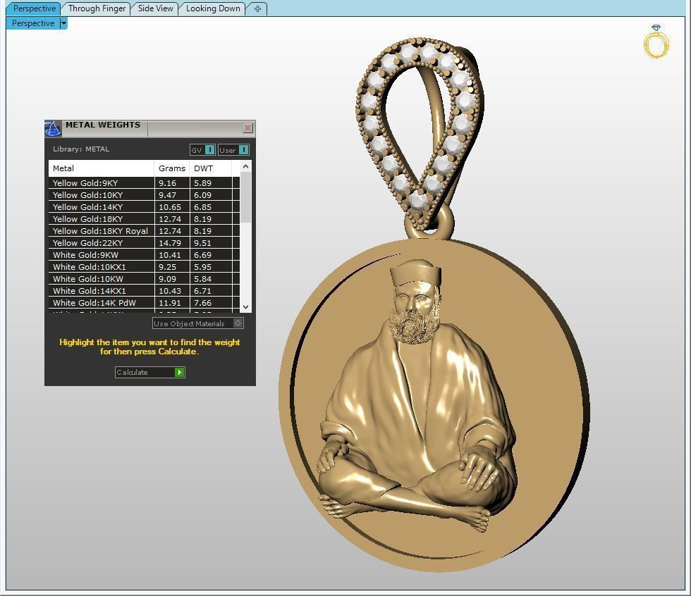 Old man or Sahi baba 3D print model_24