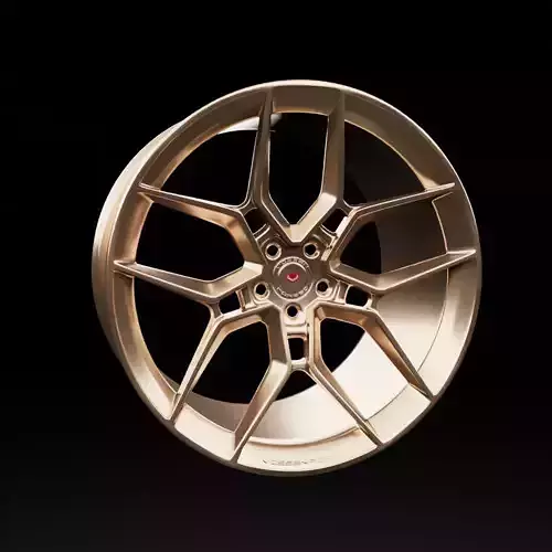 Vossen Wheels - Evo 4 Low-poly 3D model
