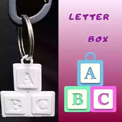 Letter Box 3D print model