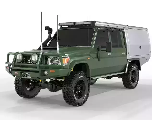 Landcruiser 2020 79 Series with Phoenix Tray  Core Off-Road