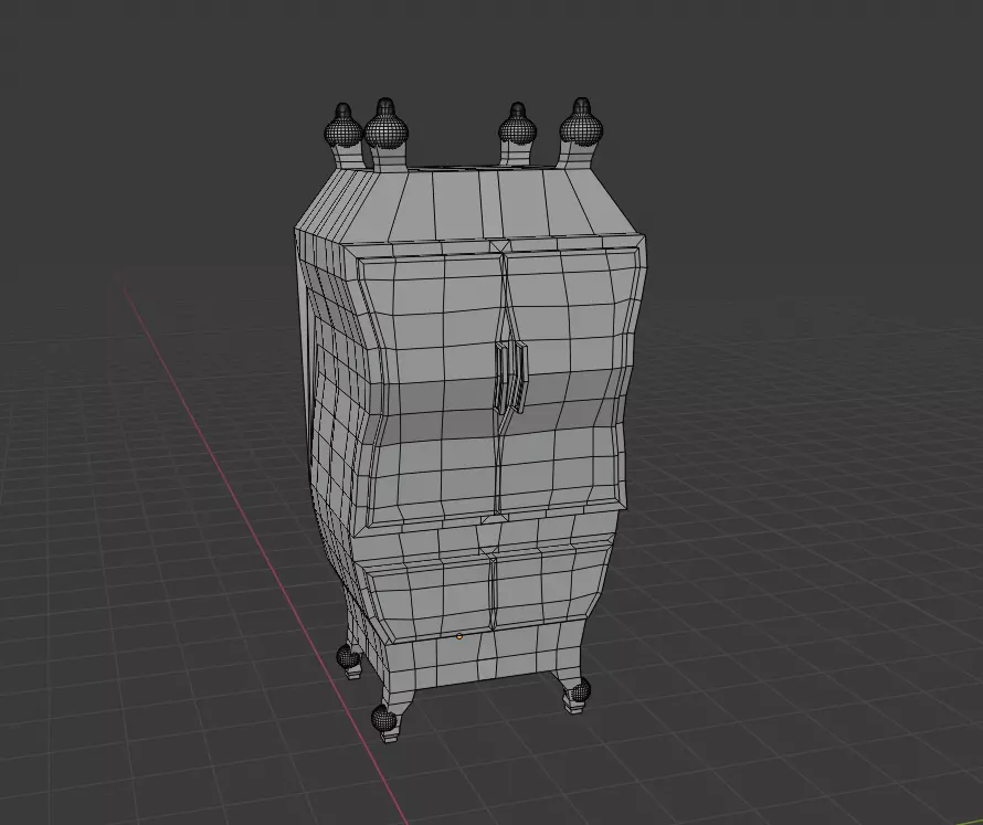 cubbard 3D print model_0