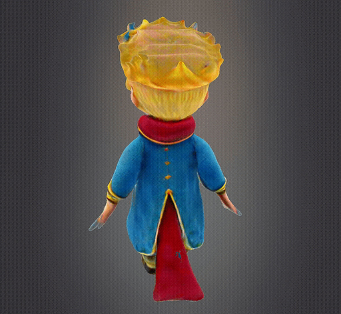 Le petit prince 3D print model_3