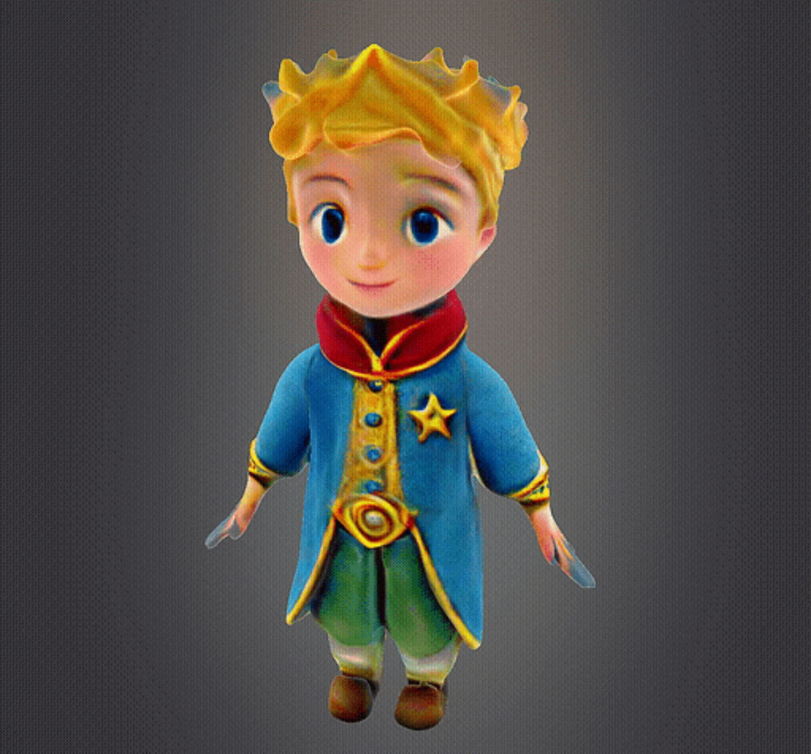 Le petit prince 3D print model_4