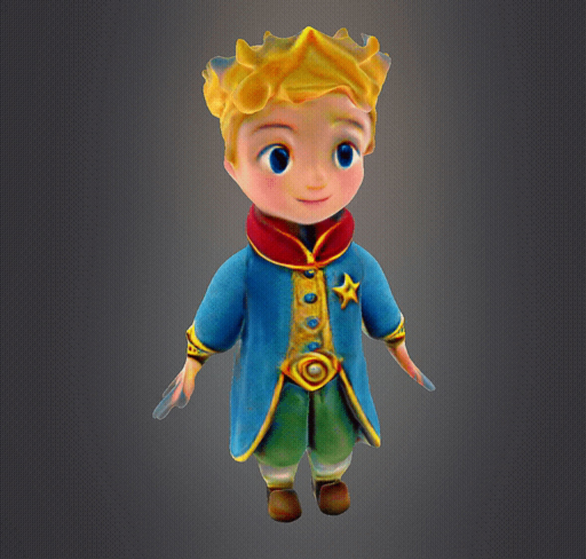 Le petit prince 3D print model_7