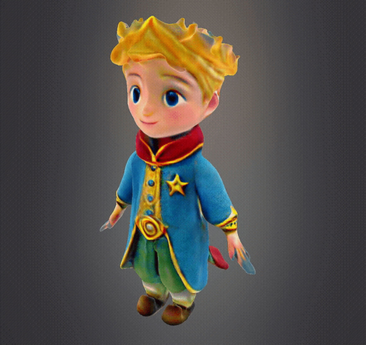 Le petit prince 3D print model_5
