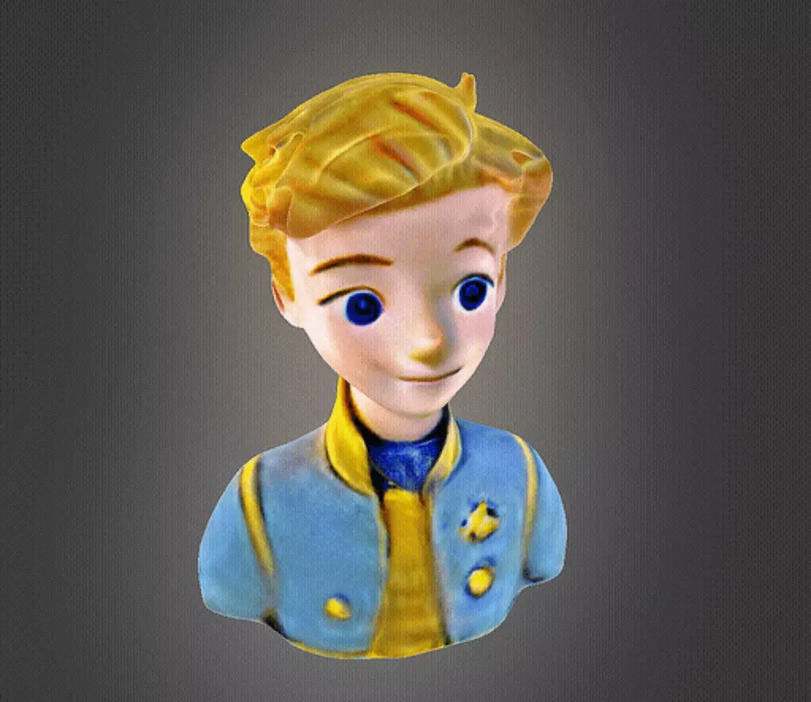 Little prince bust 3D print model