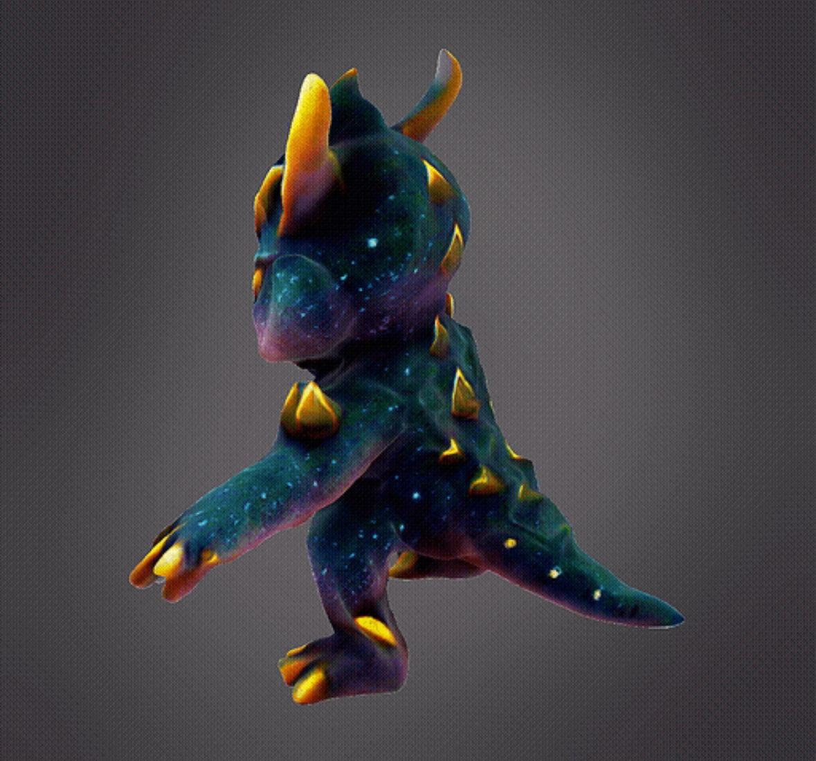 Baby Galaxy Alien 3D print model_4