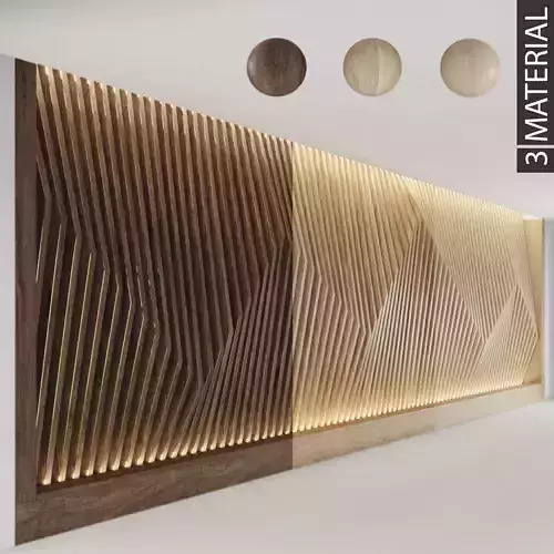 Decorative parametric wall