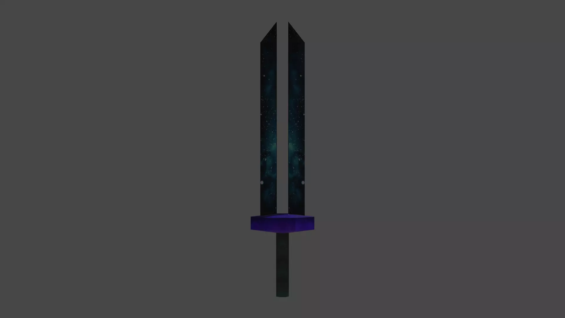 Sword Low Poly Low-poly 3D model_0