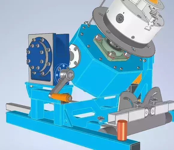 Automatic rotary welding machine
