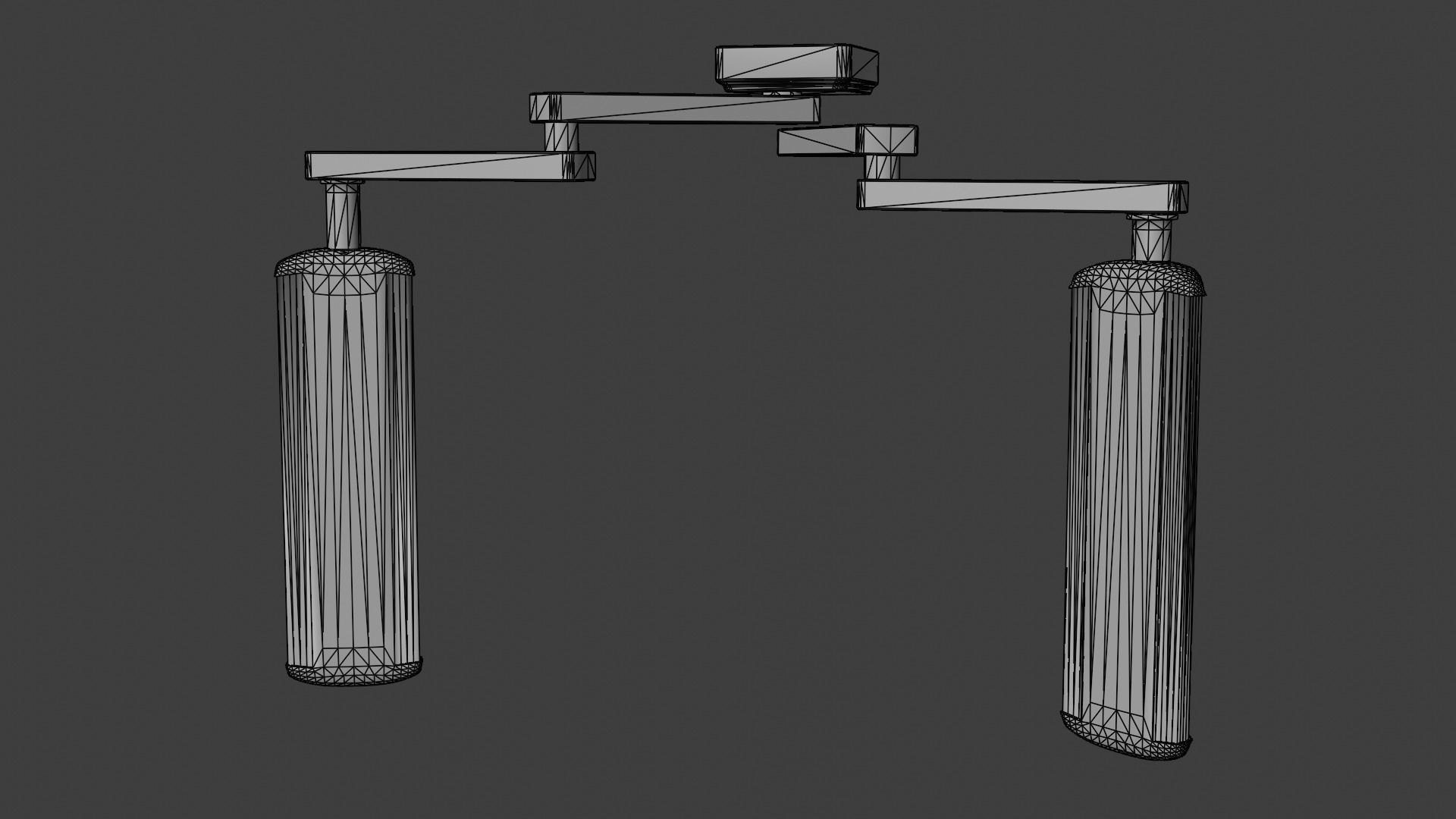 Electrical Sockets Hospital Low-poly 3D model_4