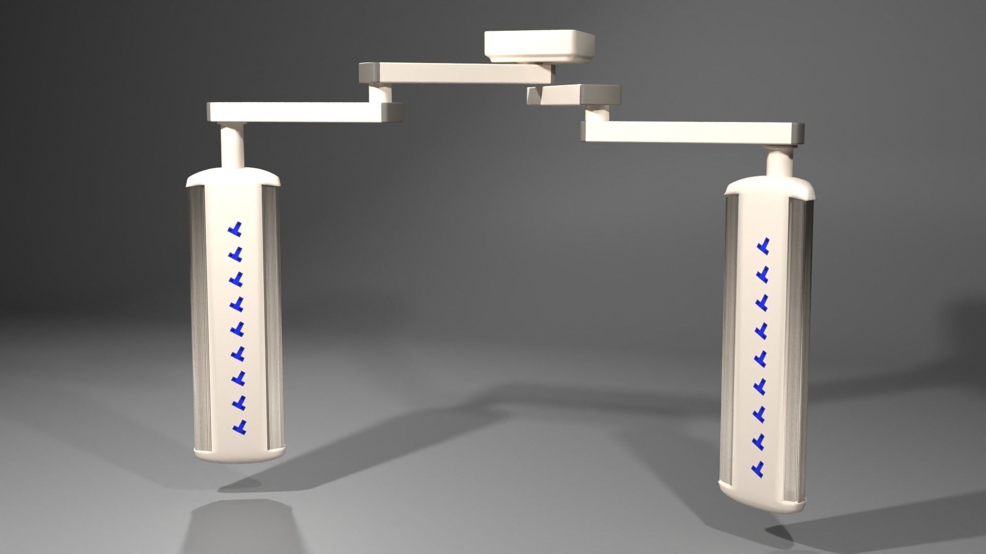 Electrical Sockets Hospital Low-poly 3D model_5