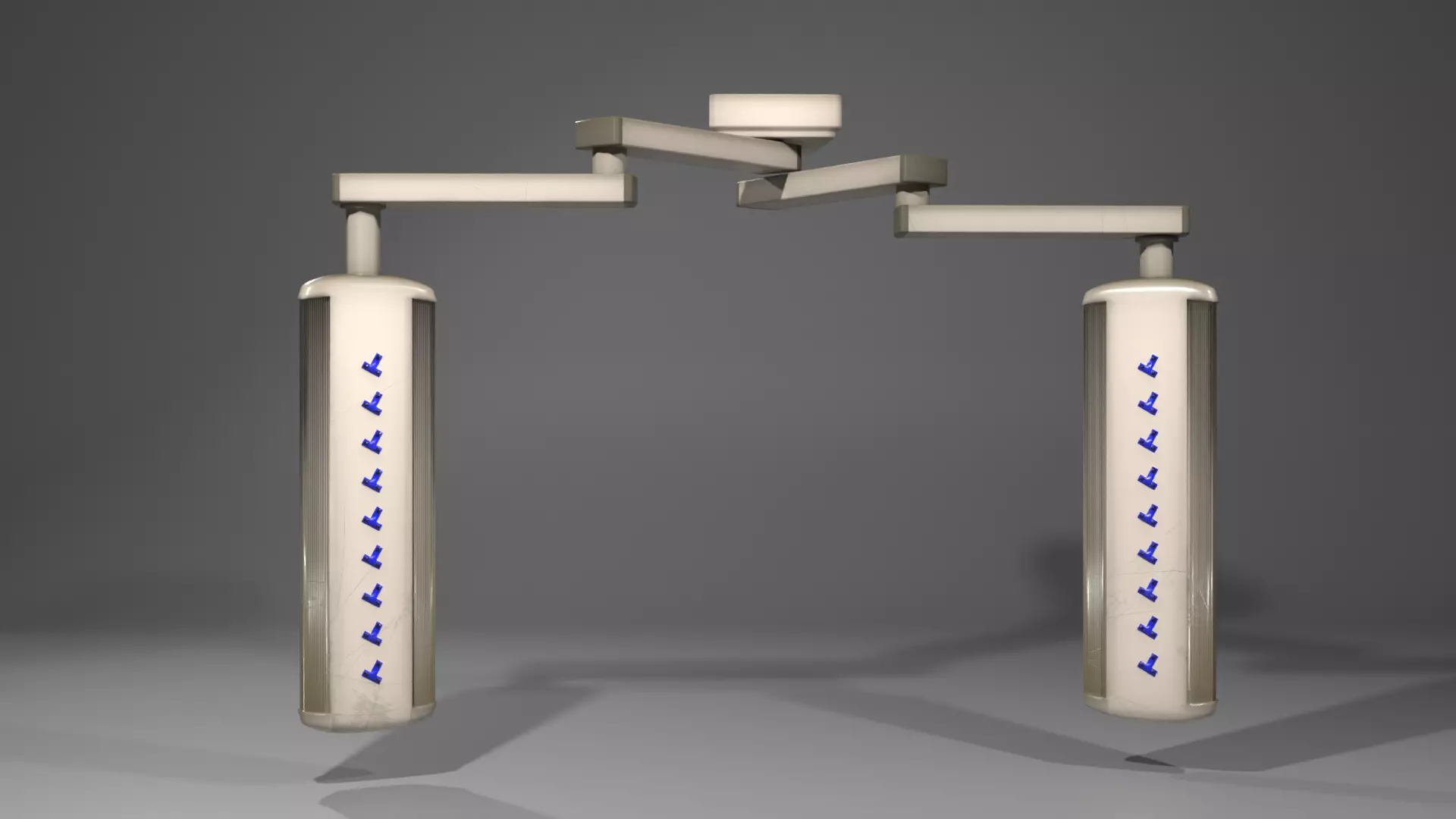 Electrical Sockets Hospital Low-poly 3D model_0