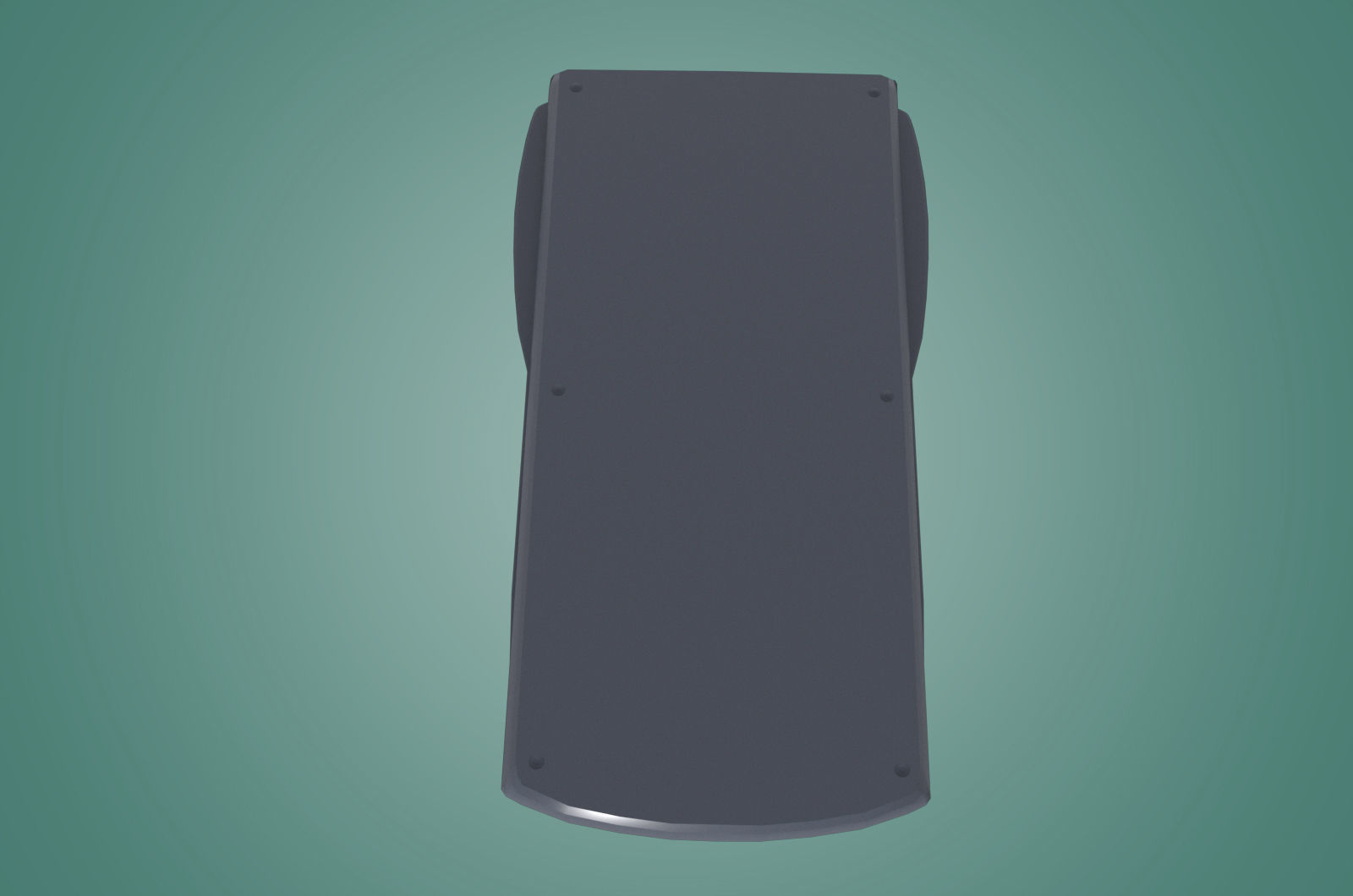 Casio Scientific Calculator 3D model Low-poly 3D model_2