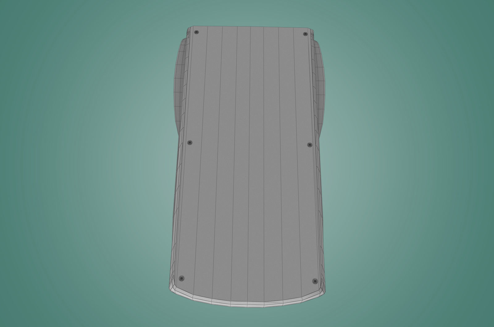 Casio Scientific Calculator 3D model Low-poly 3D model_5