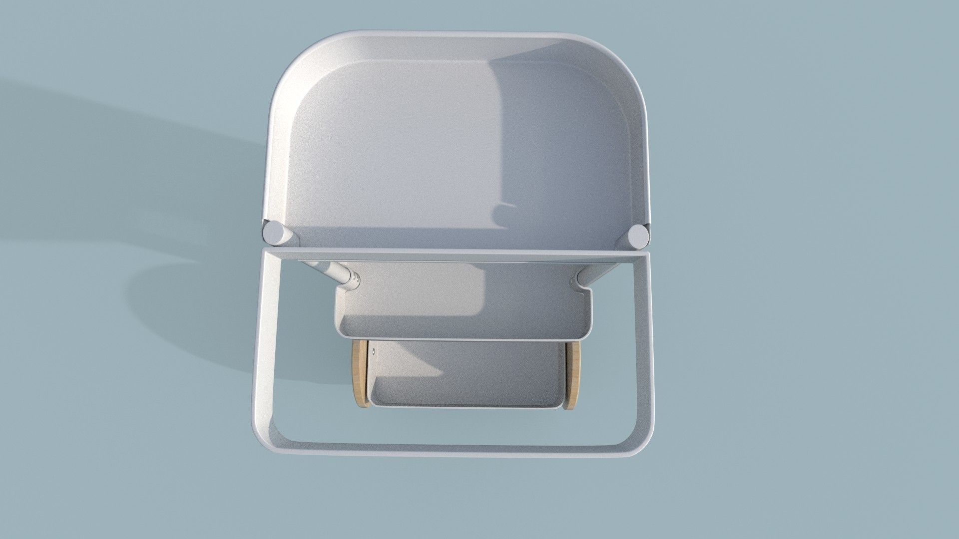 DAJLIEN Trolley white IKEA 3D Model 3D model_5