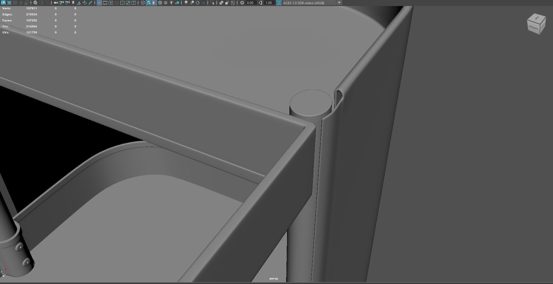 DAJLIEN Trolley white IKEA 3D Model 3D model_21