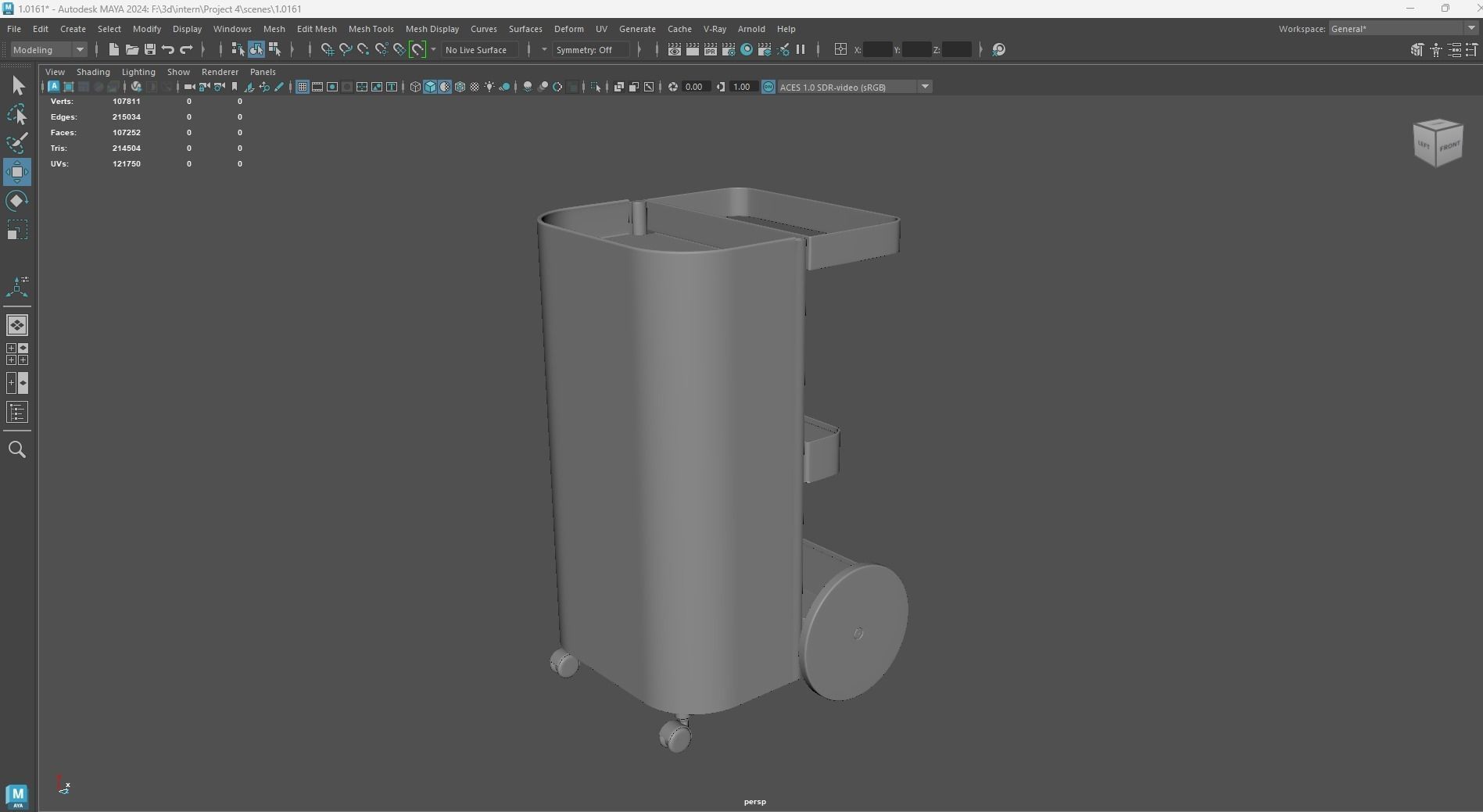 DAJLIEN Trolley white IKEA 3D Model 3D model_18
