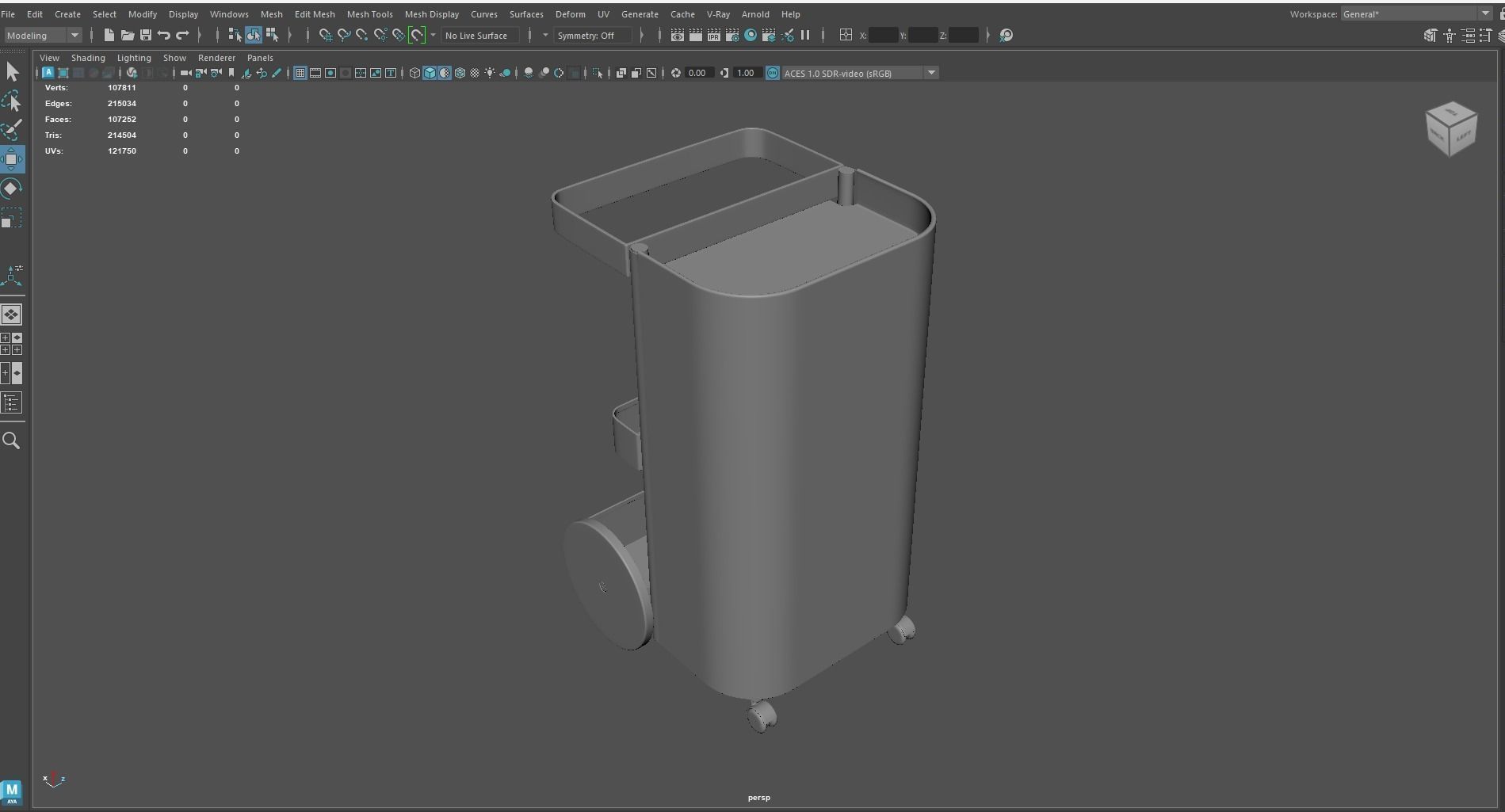 DAJLIEN Trolley white IKEA 3D Model 3D model_19
