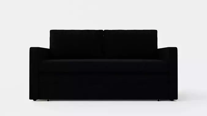 Minna Bed Sofa 2 Seater Black