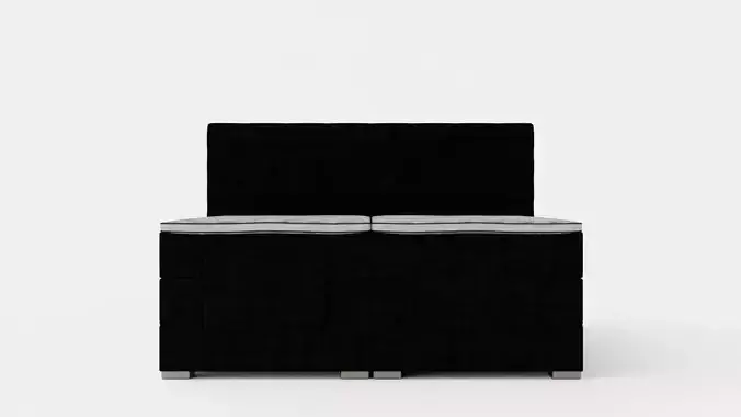 Mia Adjustable Bed Complete Bed Package 180x200 Dark Gray