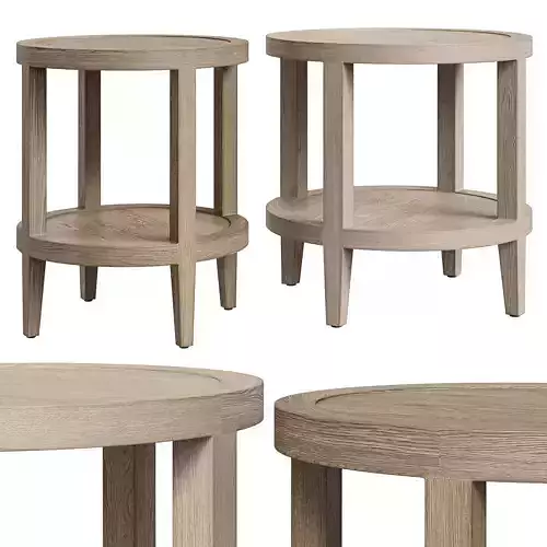 Restoration Hardware French Contemporary side tables 
