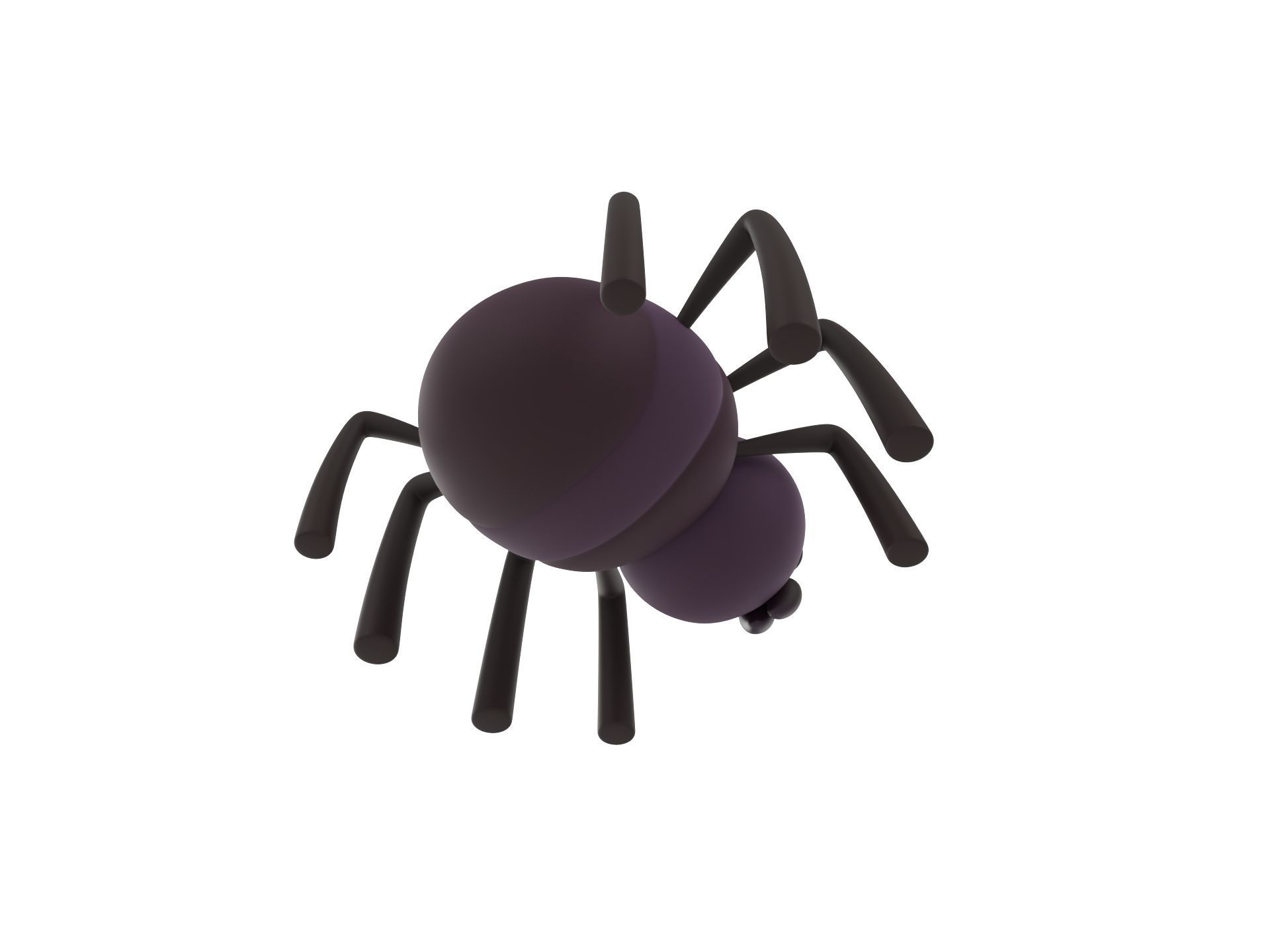Character273 Spider 3D model_4
