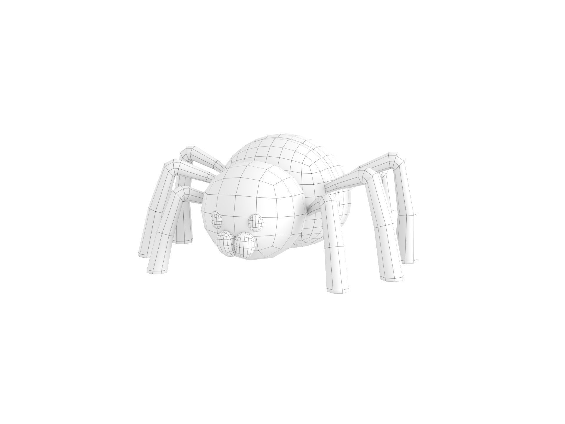 Character273 Spider 3D model_35