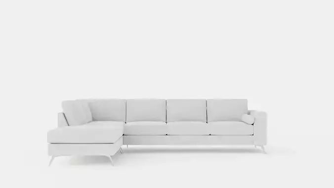 Ocean Luxury 4 Seater Sofa With Chaise Lounge Left
