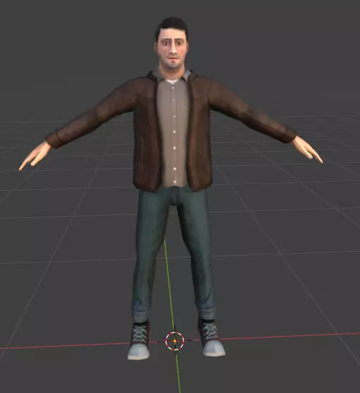 Man Characters Free low-poly 3D model