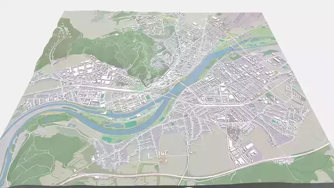 Cityscape Trencin Slovakia