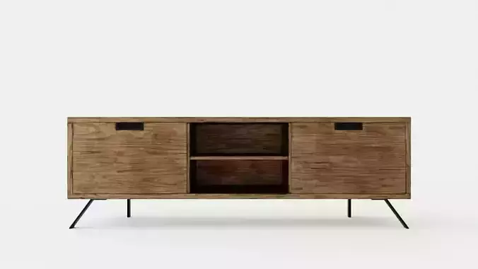 Palma TV Bench 156 Cm Walnut