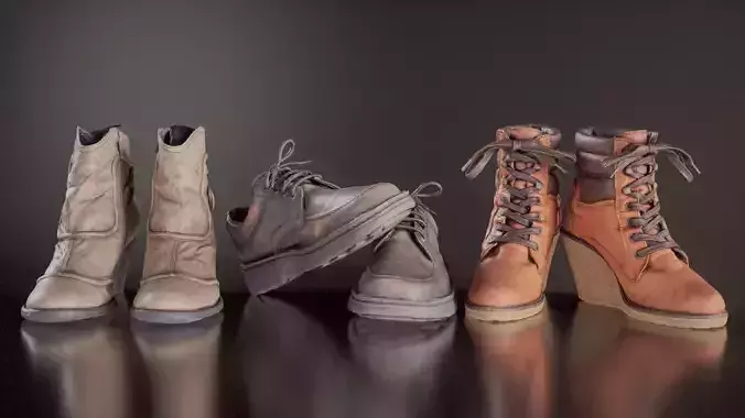 3 Female Footwear