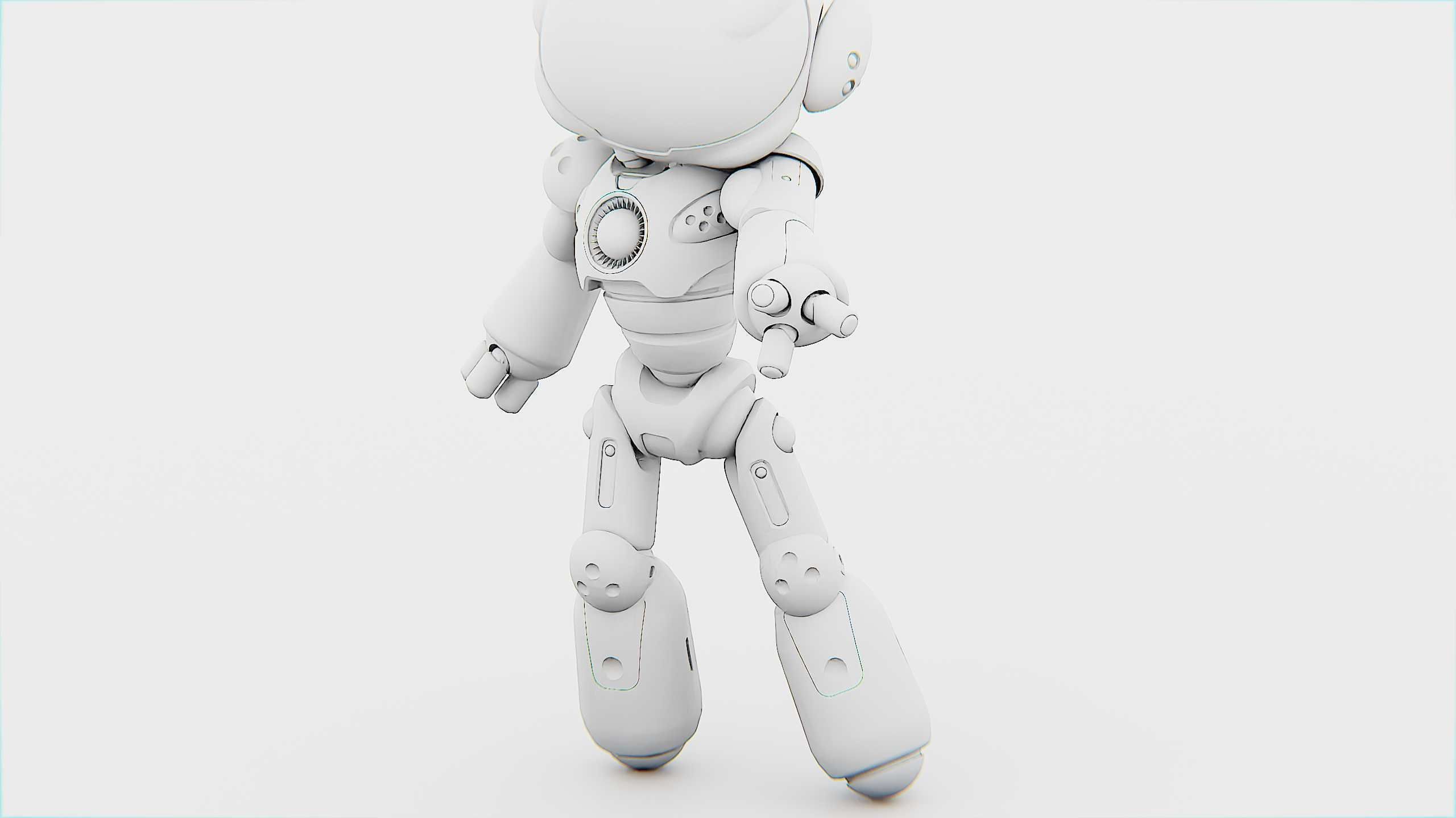 UTILITY BOT LORA Rigged for Unreal Engine - Unity - MIXAMO  3D model_36